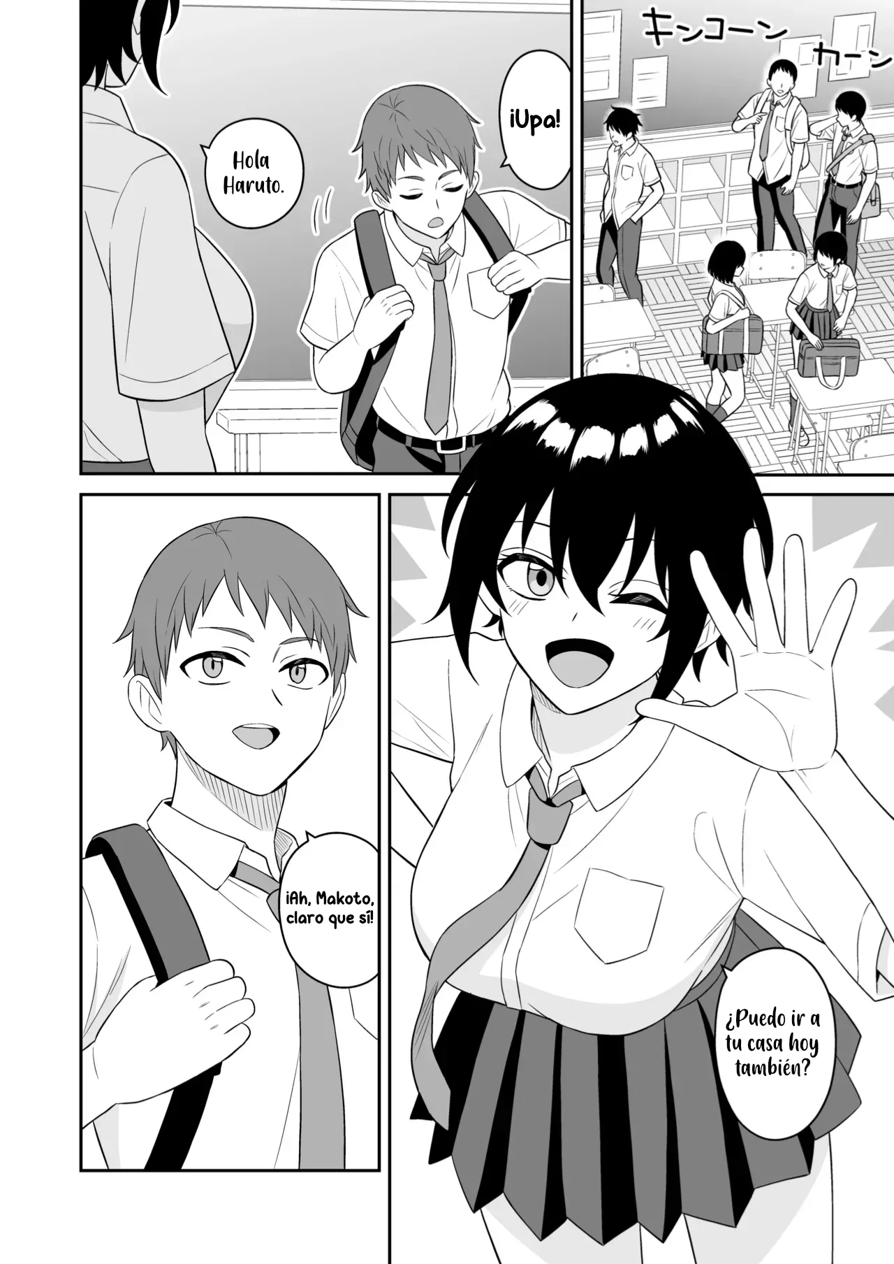 Boyish Osananajimi ga Bonyuu o Daseru You ni Natta node Ippai Suwasete Moratta｜Mi amiga de la infancia empezó a producir leche, ahora me deja chuparle los pechos page 2 full