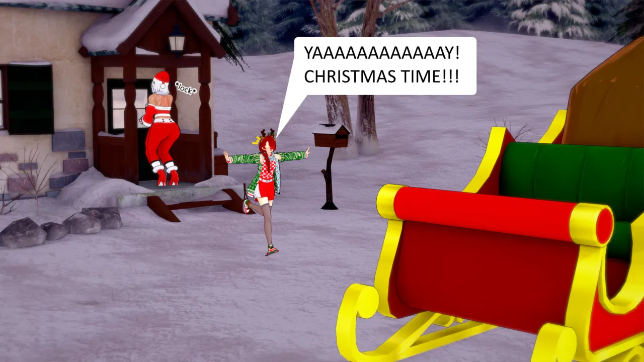 Moruke &amp; Friends: Christmas 2024 page 1 full