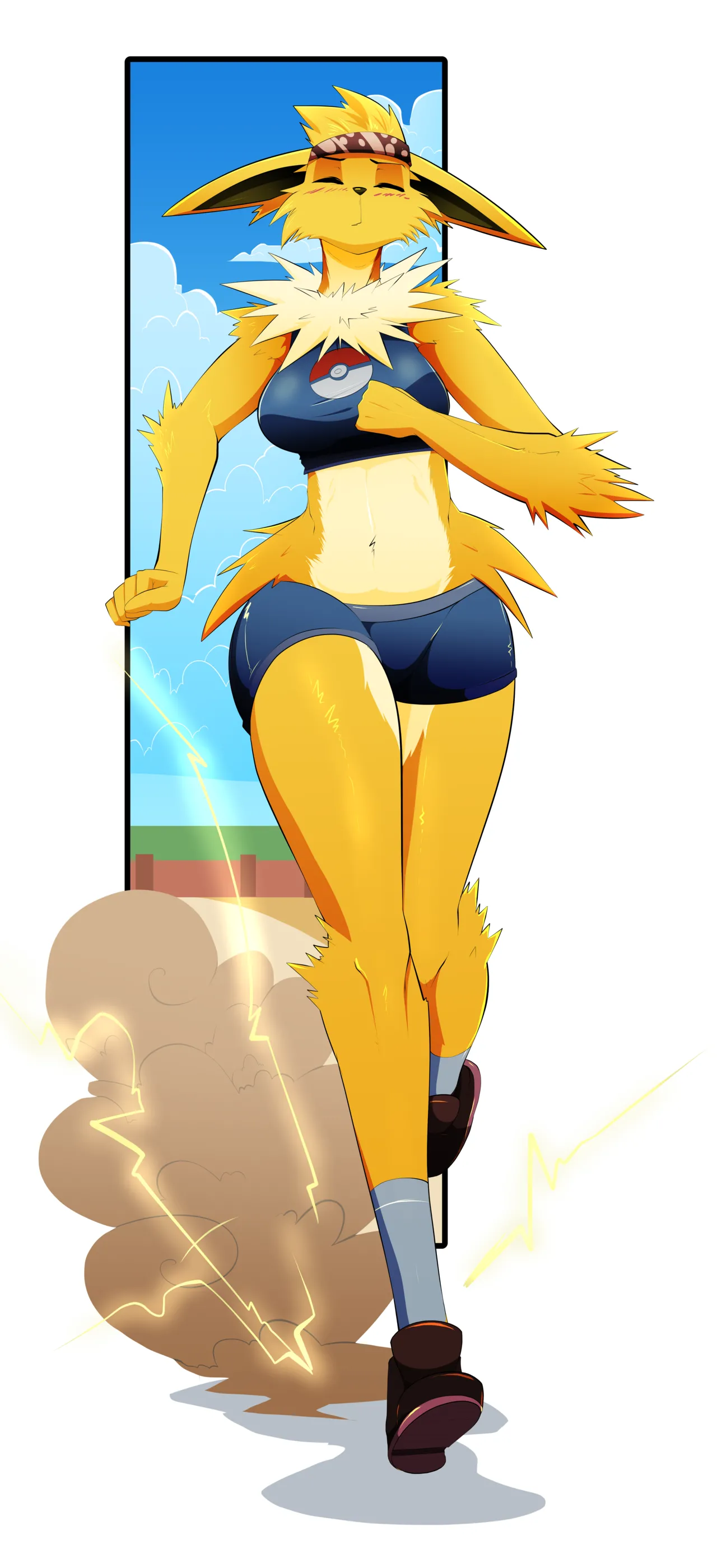 Jolteon Jogger page 1 full