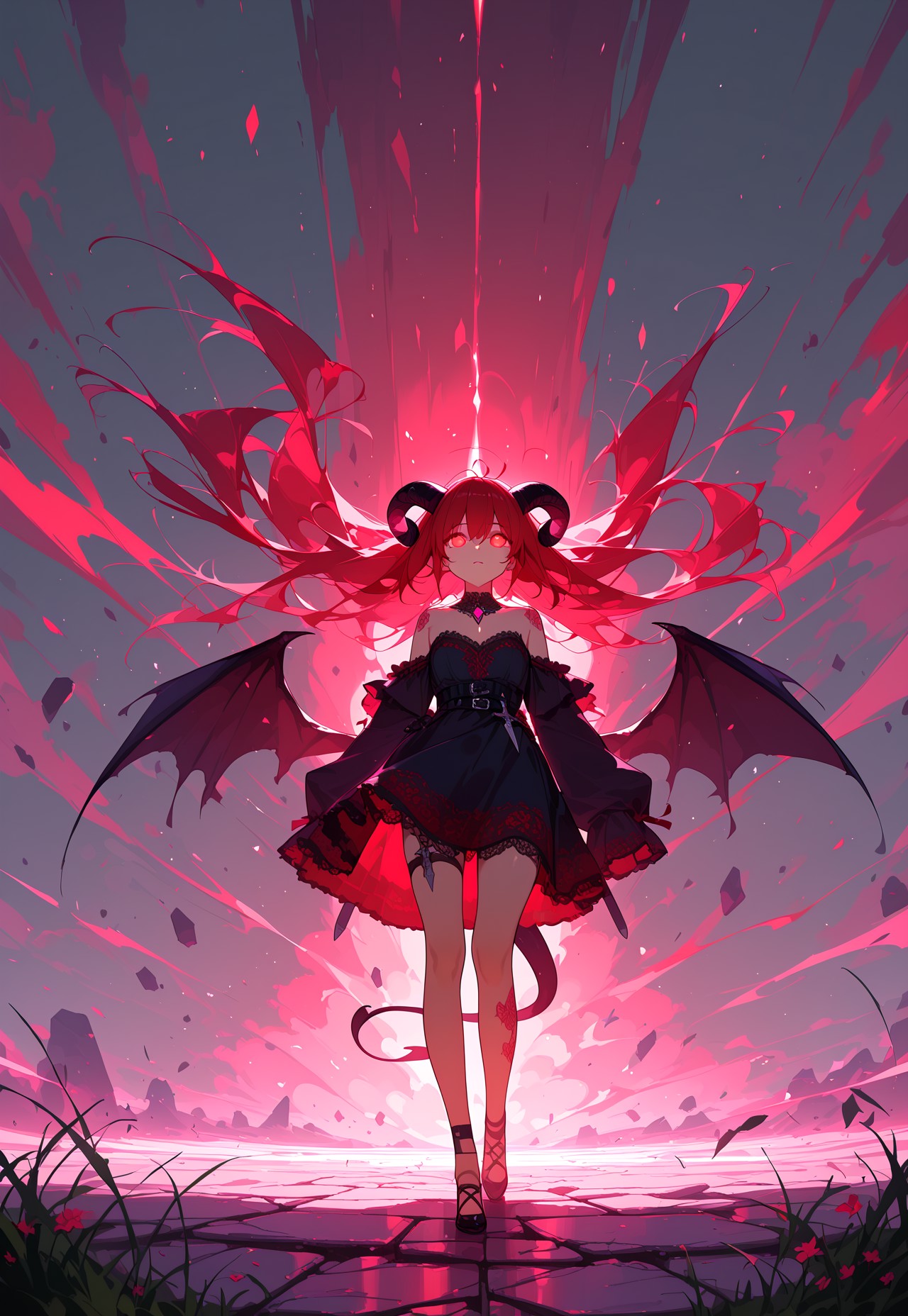 SUCCUBUS BLACK WINGS DAGGER – SHEER DRESS BADASS page 10 full