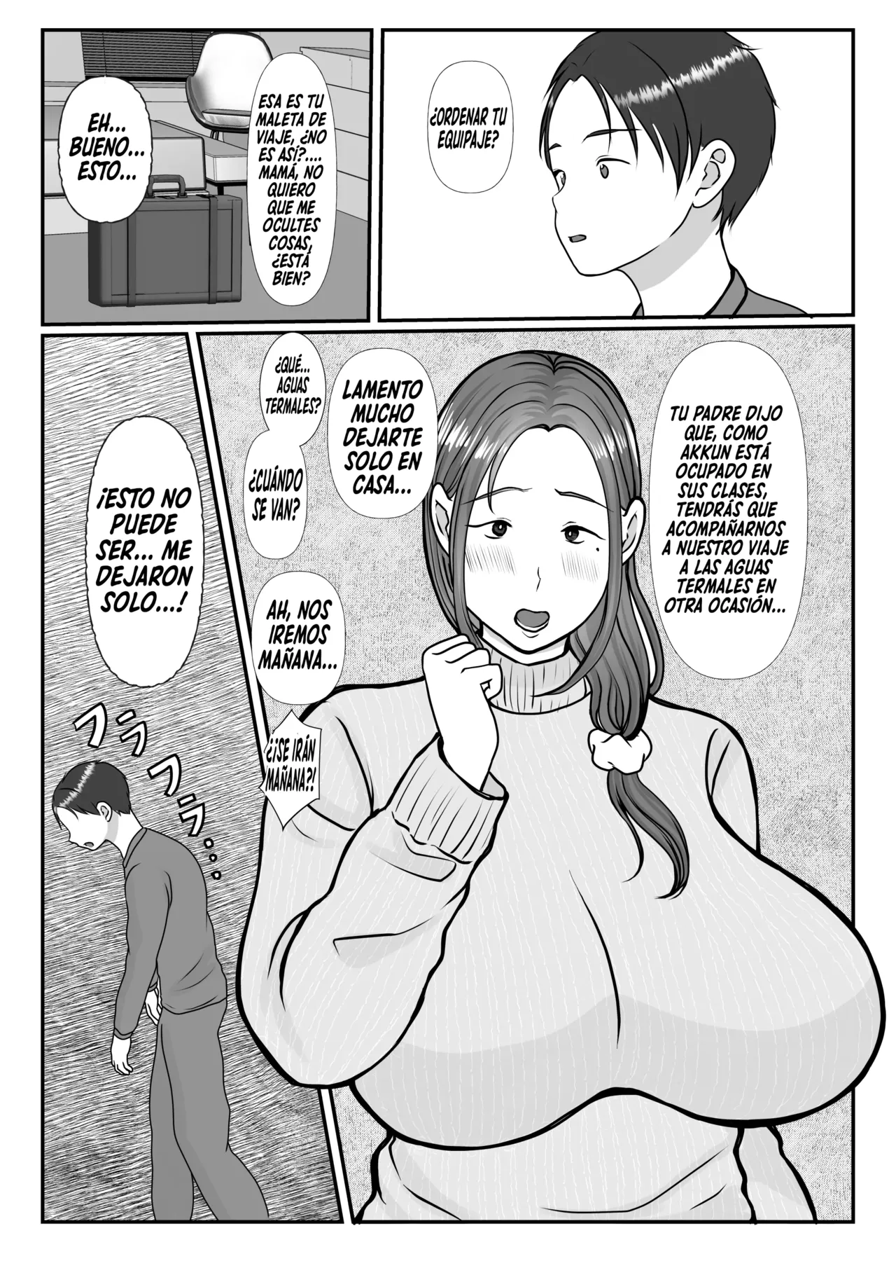 Boku wa Haha ni Gachikoi Shiteru 2｜Estoy Realmente Enamorado de mi Madre Capítulo 2 page 3 full