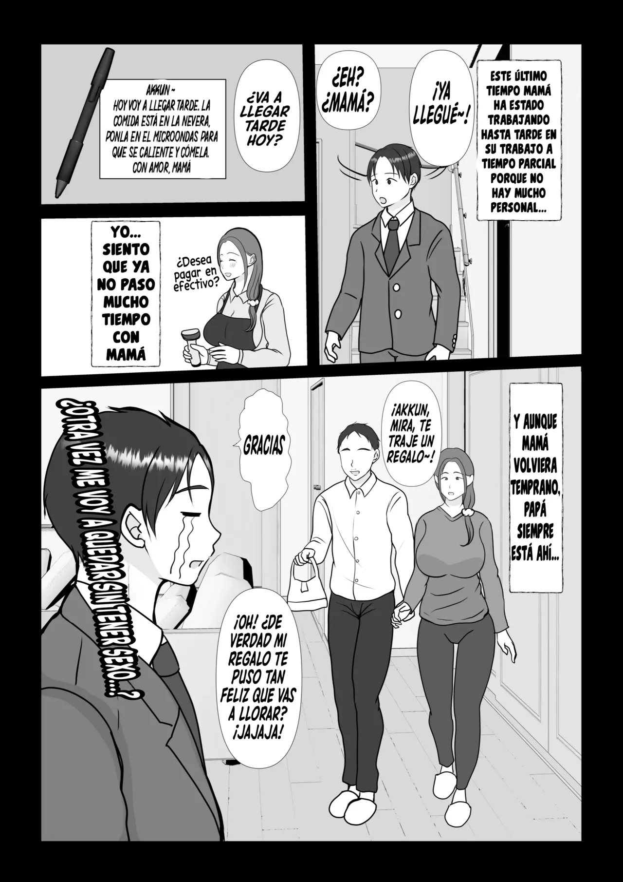 Boku wa Haha ni Gachikoi Shiteru 2｜Estoy Realmente Enamorado de mi Madre Capítulo 2 page 4 full