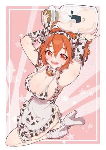Moo Moo Bikini Maid na Guda ♀ Soshite Jiison | Guda the Moo Moo Bikini Maid ♀ And Grandpa-granddaughter Time cover