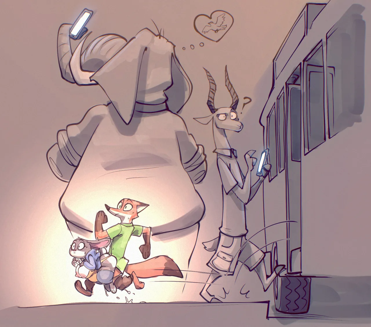 A crowded bus page 8 full