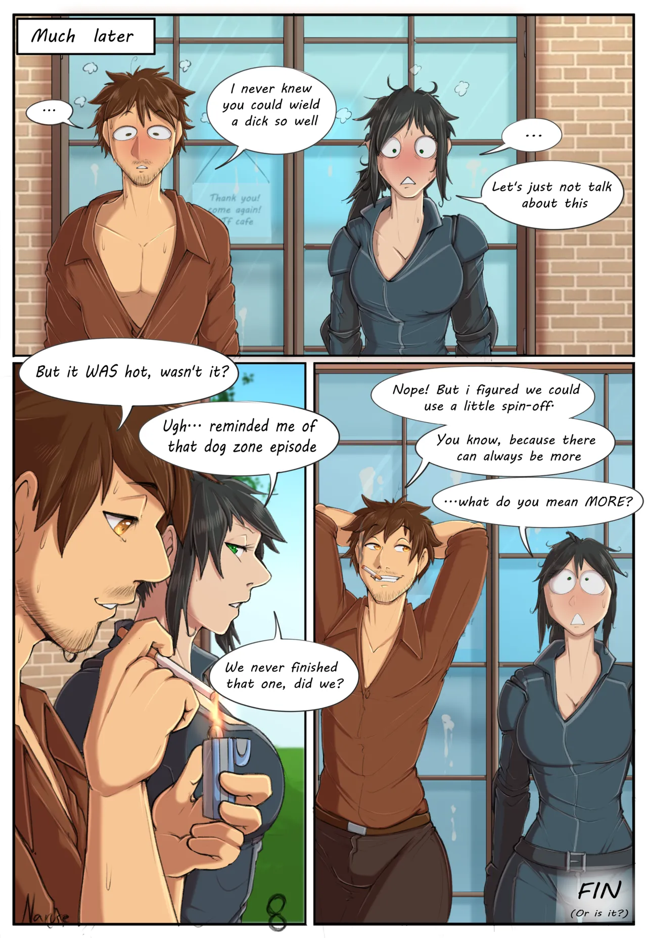 The Cafe Zone page 8 full