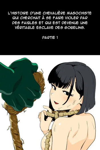 Zako-kan Nerai no Do-M Onna Kishi ga Hontou ni Goblin Dorei ni Sareru Hanashi Zenpen Part 1 cover
