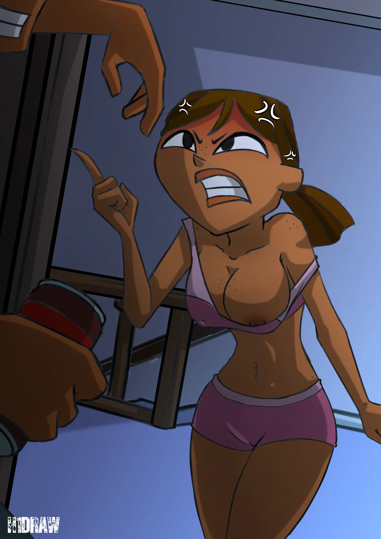 Total Drama - Courtney Drinking Competition page 5 full