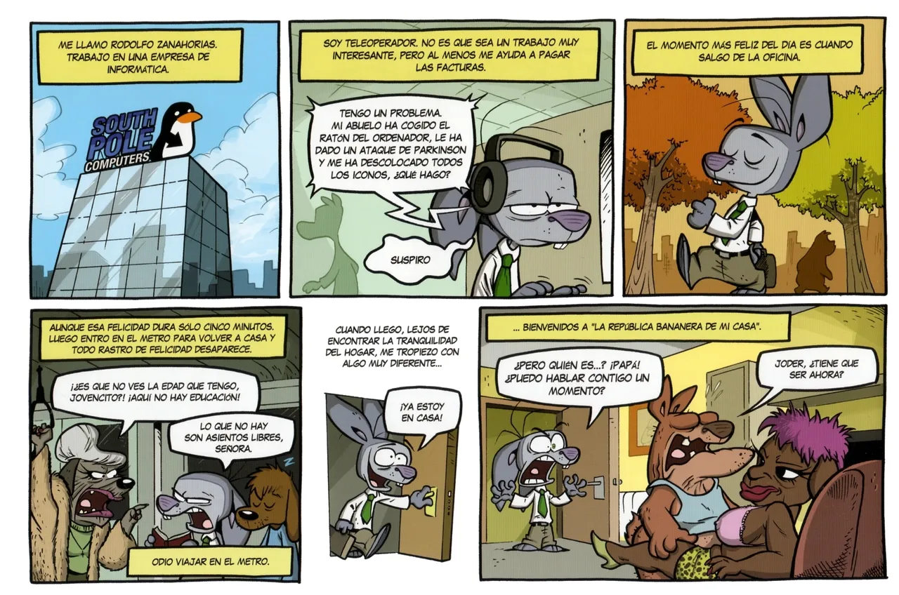 CONEJO FRUSTRADO - 1 - Editorial Dibbuks - Mike Bonales - Julio 2010 page 7 full