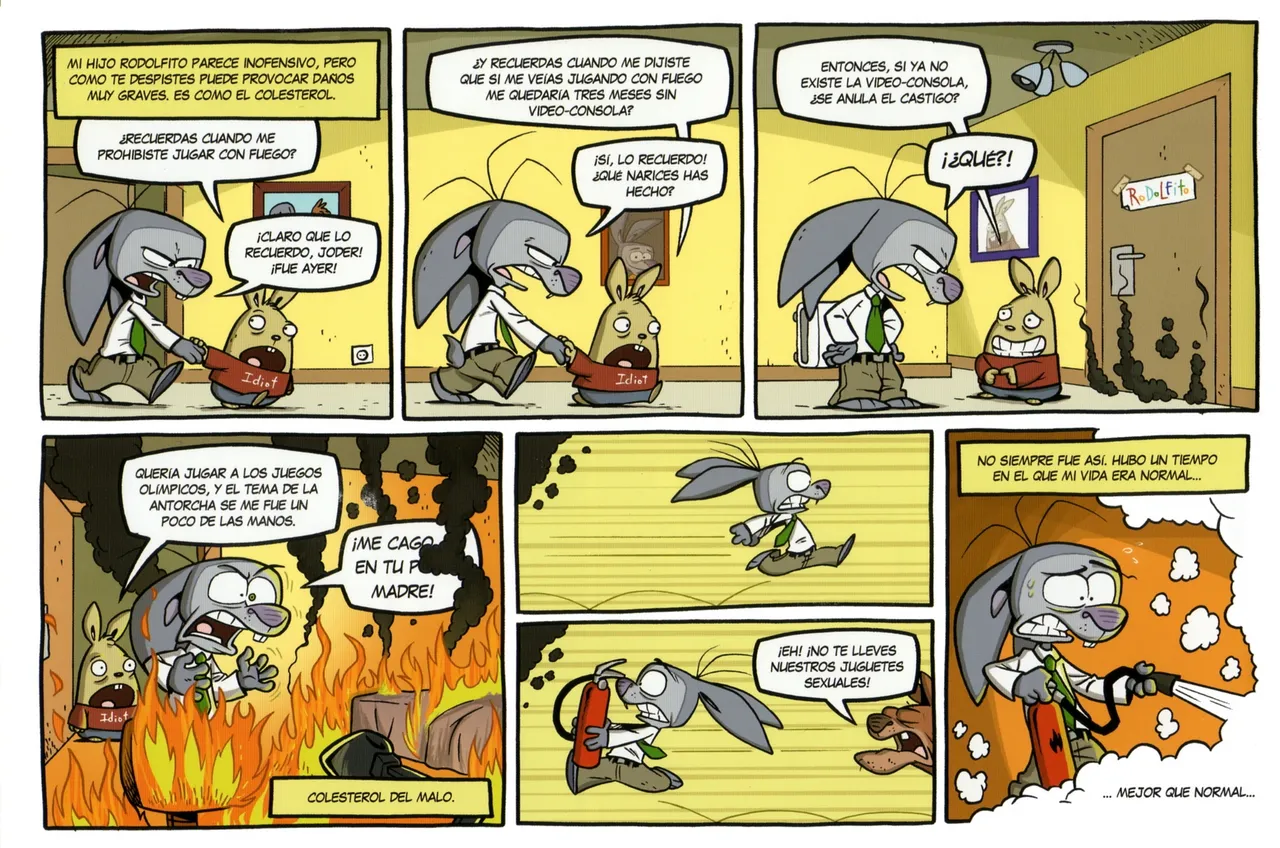 CONEJO FRUSTRADO - 1 - Editorial Dibbuks - Mike Bonales - Julio 2010 page 9 full