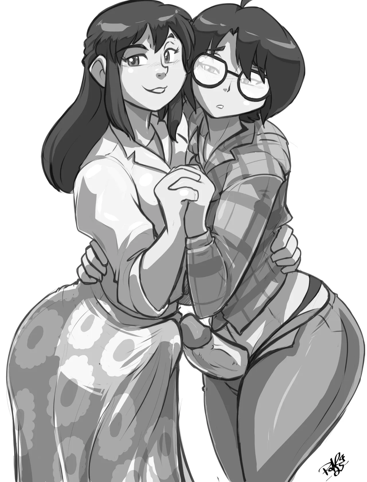 To Your Eternity Futa Girls page 8 full