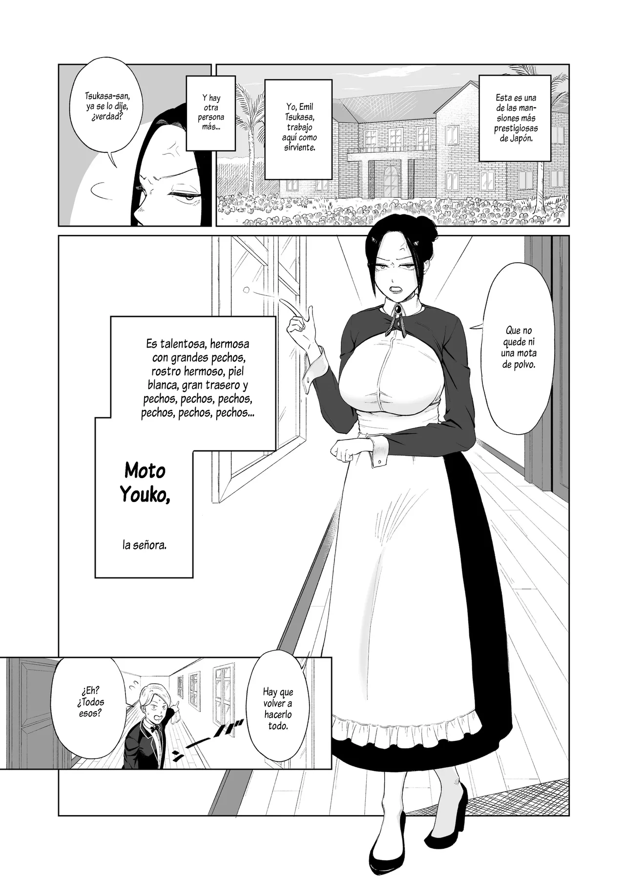 Maid-chou o Nozoite Mita｜Traté de Espiar a la Jefa de Sirvientas page 3 full