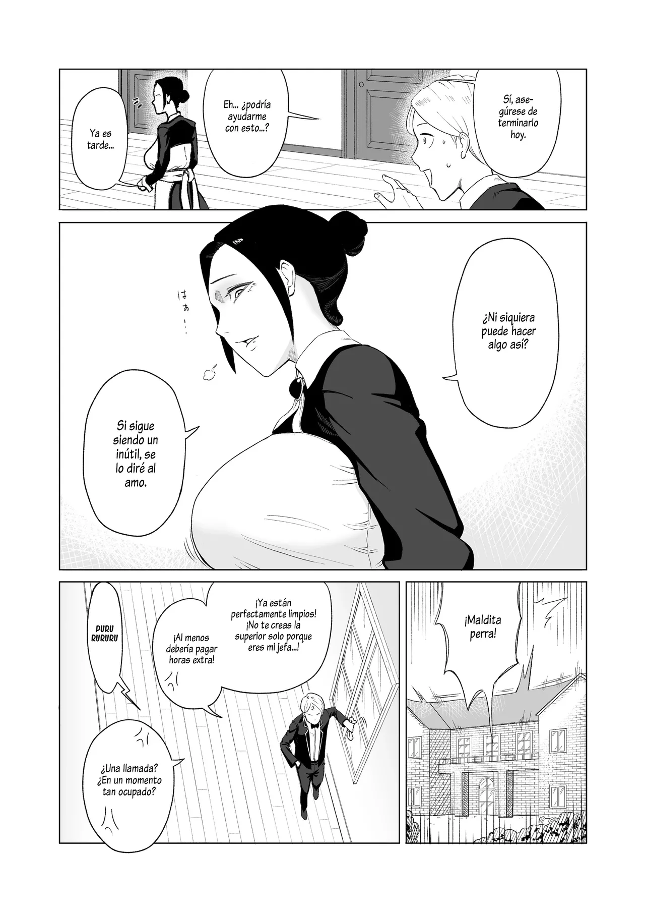 Maid-chou o Nozoite Mita｜Traté de Espiar a la Jefa de Sirvientas page 4 full