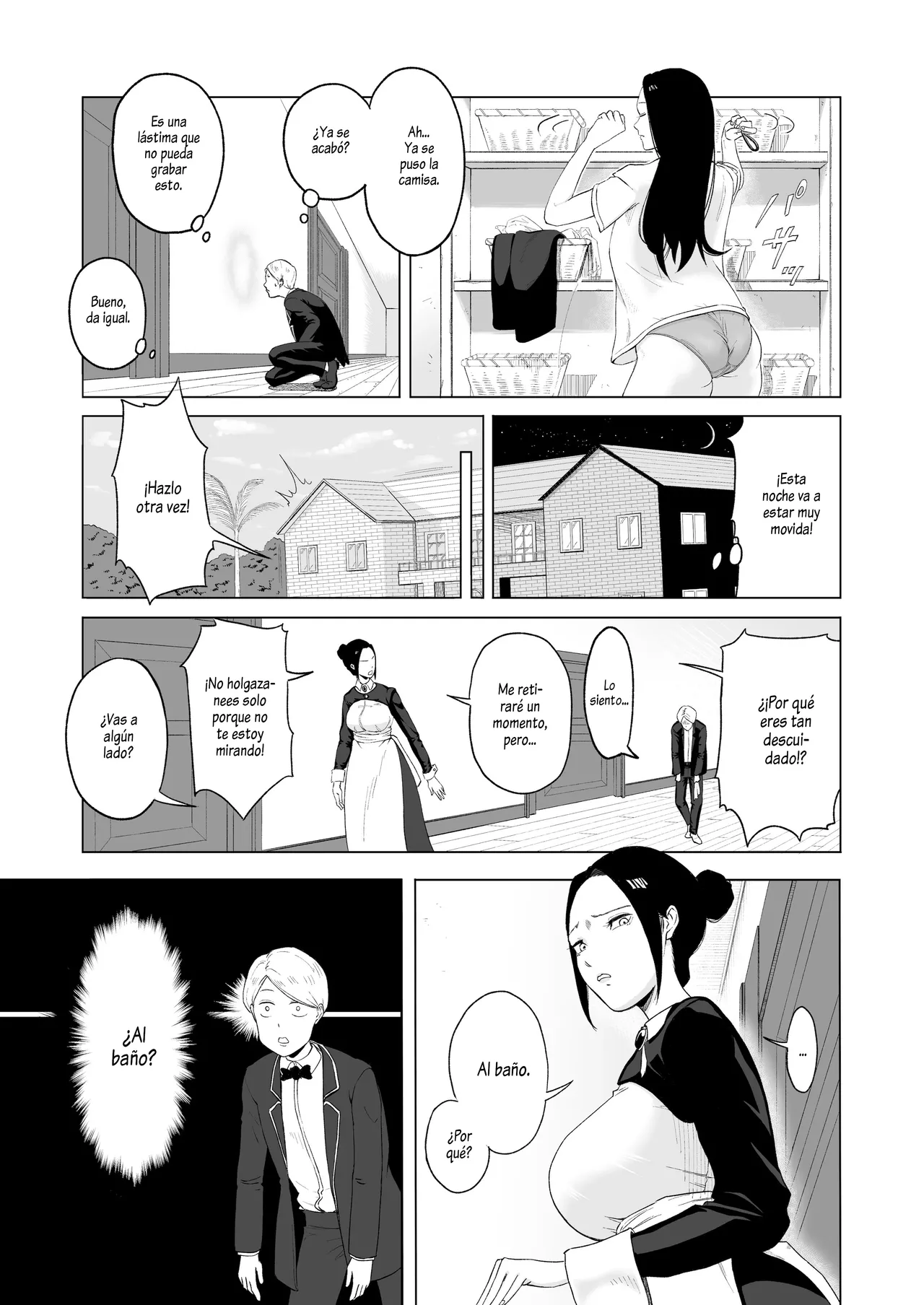 Maid-chou o Nozoite Mita｜Traté de Espiar a la Jefa de Sirvientas page 7 full