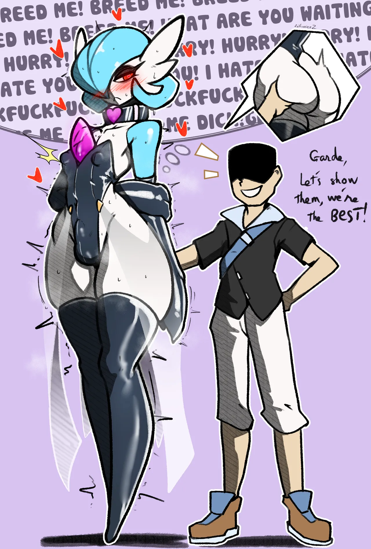 Needy Shiny femboy Gardevoir page 1 full