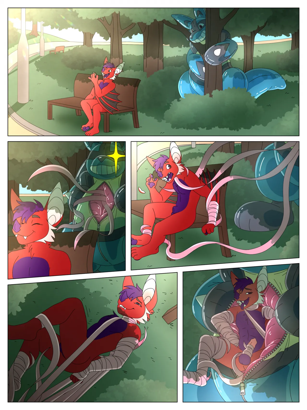 The Living Lucario Suit page 1 full