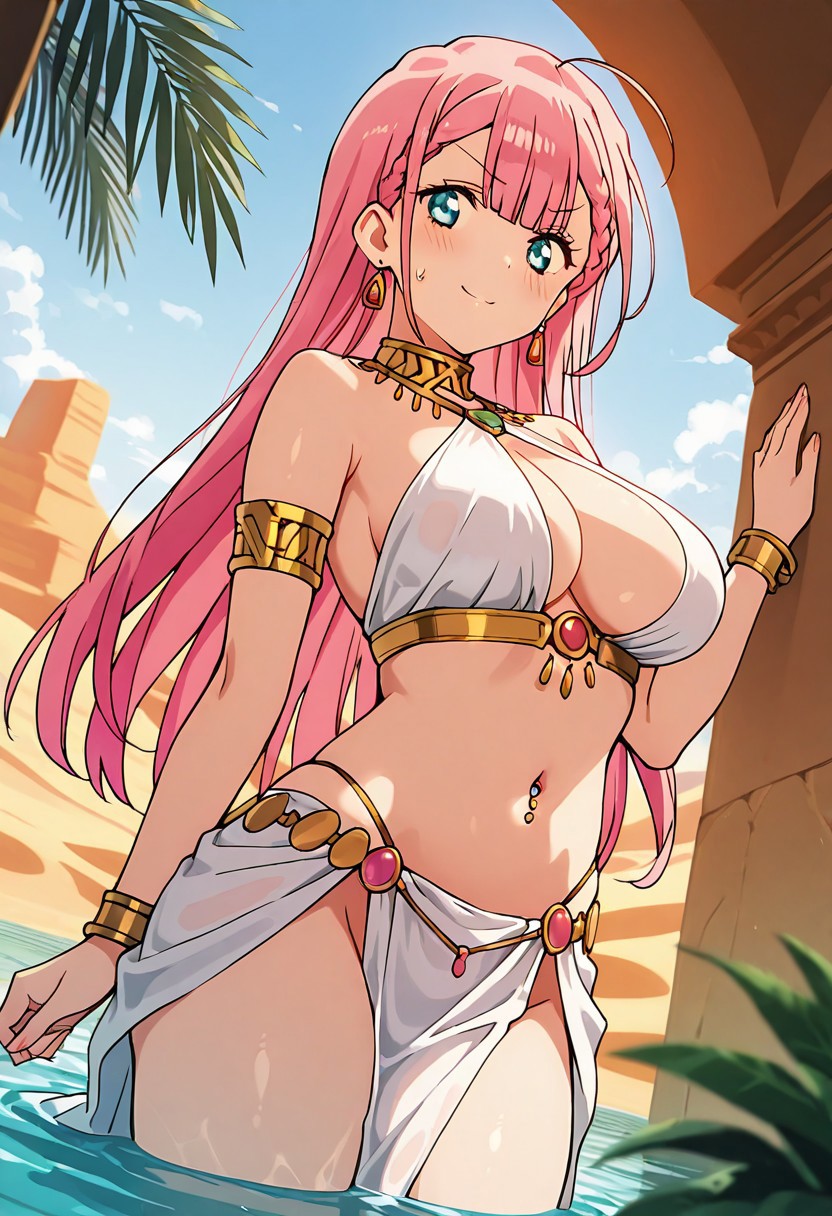 KIRISU MAFUYU SENSEI CAPTIVE'S SHEER OUTFIT IN DESERT OASIS page 10 full