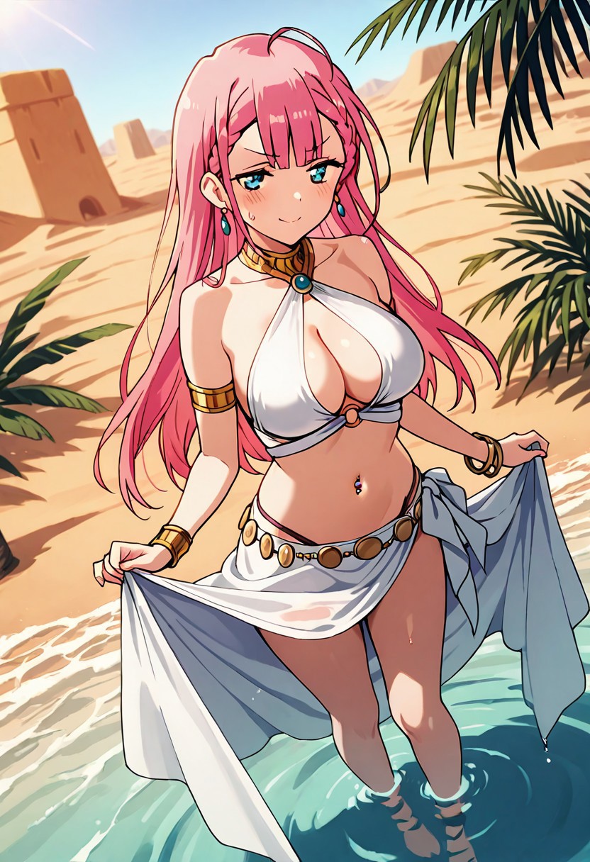 KIRISU MAFUYU SENSEI CAPTIVE'S SHEER OUTFIT IN DESERT OASIS page 5 full