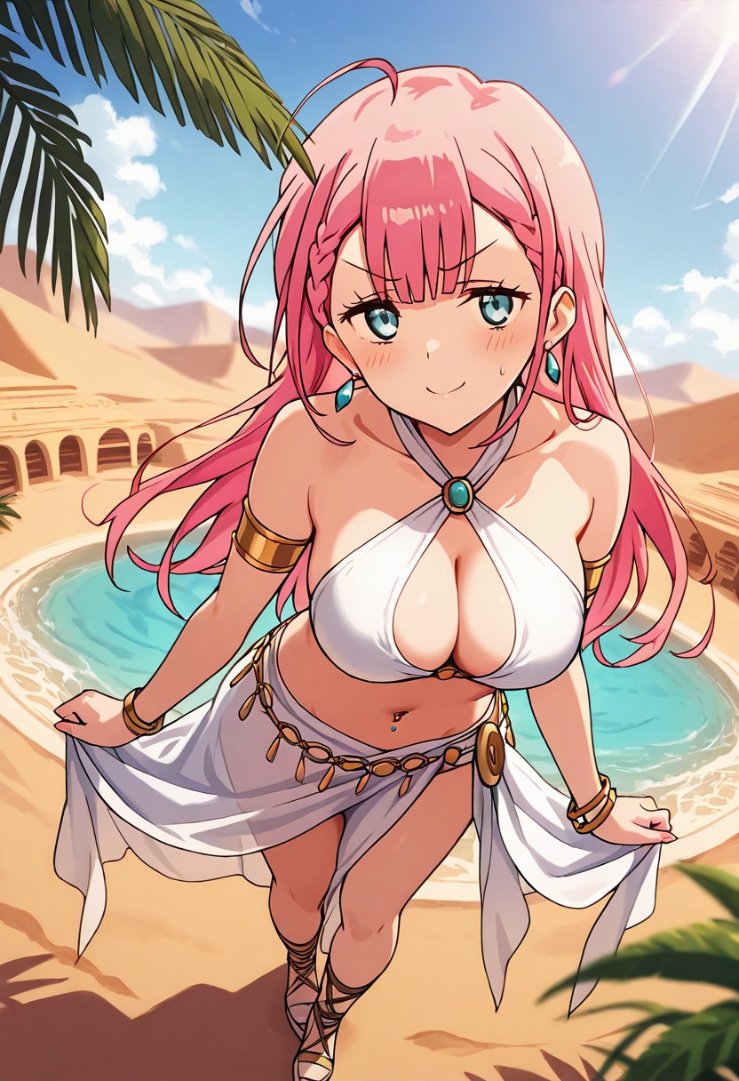 KIRISU MAFUYU SENSEI CAPTIVE'S SHEER OUTFIT IN DESERT OASIS page 7 full