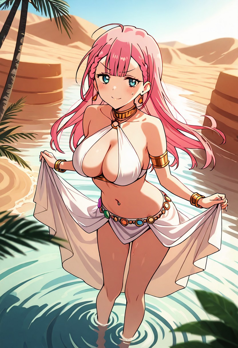 KIRISU MAFUYU SENSEI CAPTIVE'S SHEER OUTFIT IN DESERT OASIS page 9 full