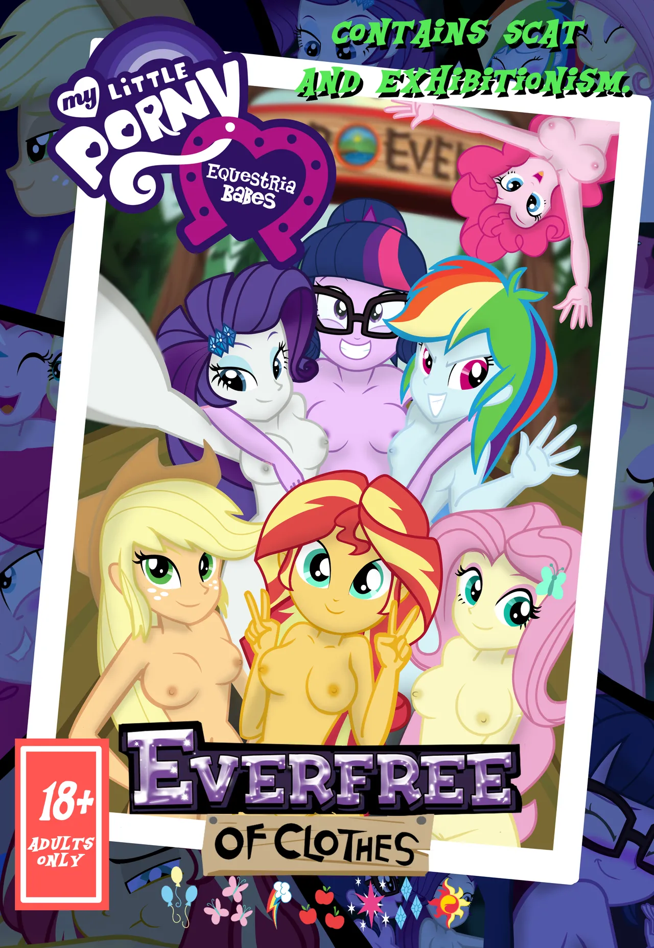 Chocolate Pack 3 EQG Forest Fudge Fanatics page 1 full