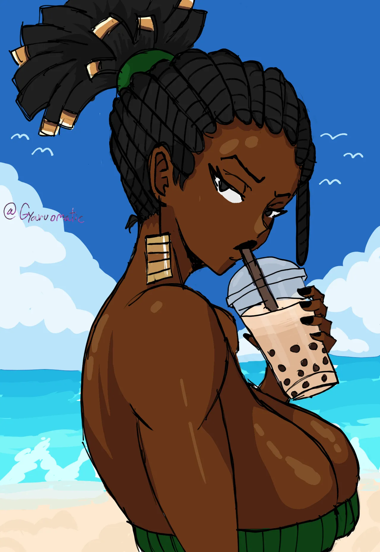 Gyaruomatic - Artist Twitter/Bluesky Images Collection page 1 full