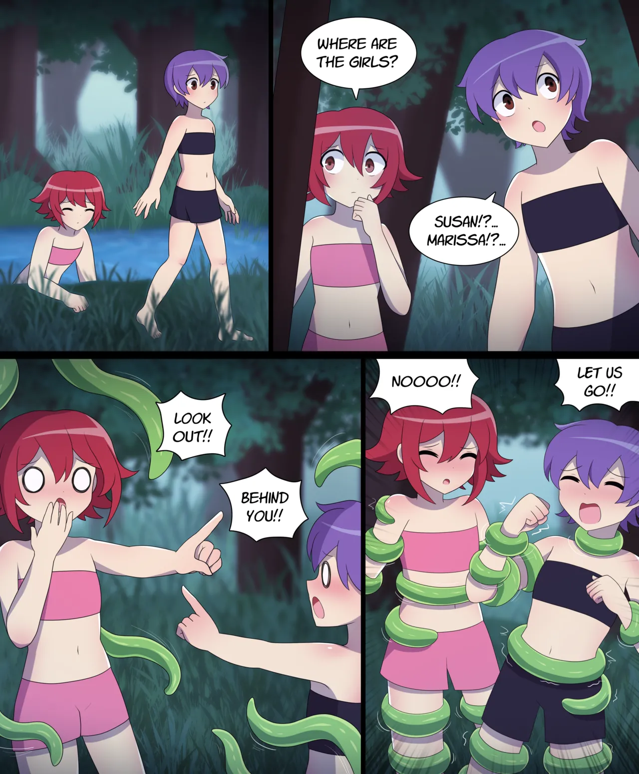 Tentacle Plant Comic page 8 full