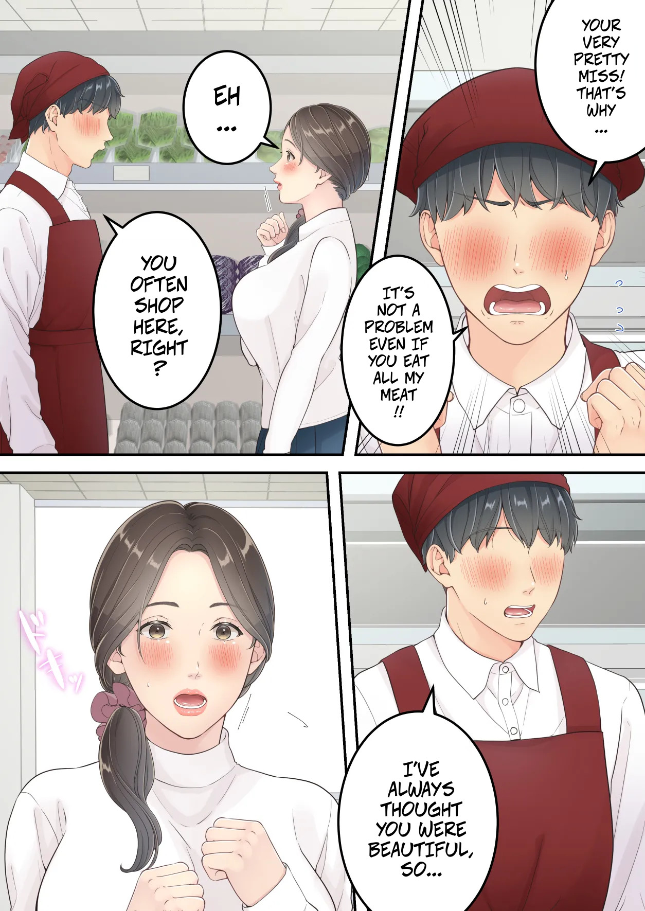 Matomo na Okaa-san ga Musuko to Onaidoshi na Otokonoko to Amaama Furin Ryokou shichau Hanashi | A Normal Mother Goes on a Sweet Affair Trip With a Boy the Same Age as Her Son page 5 full