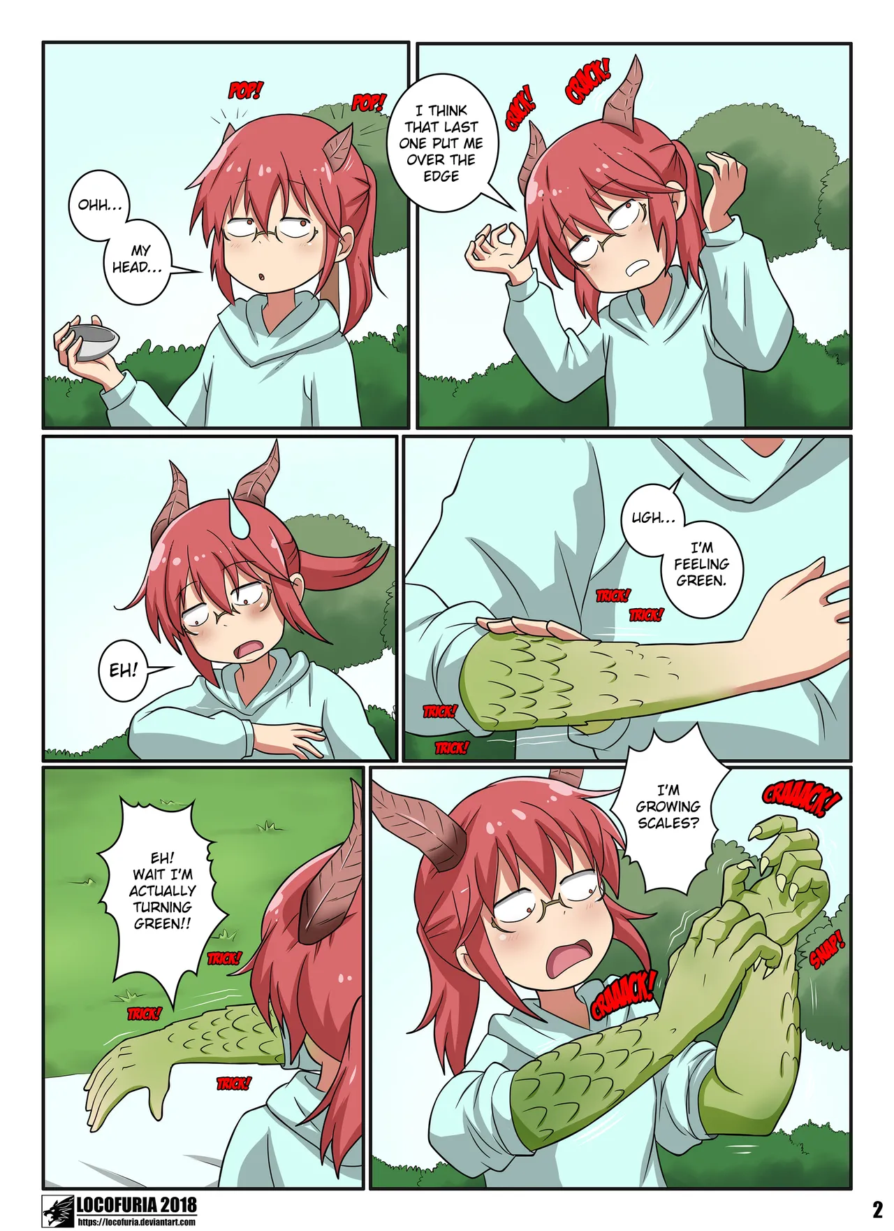 A Dragons Tale - Kobayashi-san-chi no Maid Dragon page 4 full