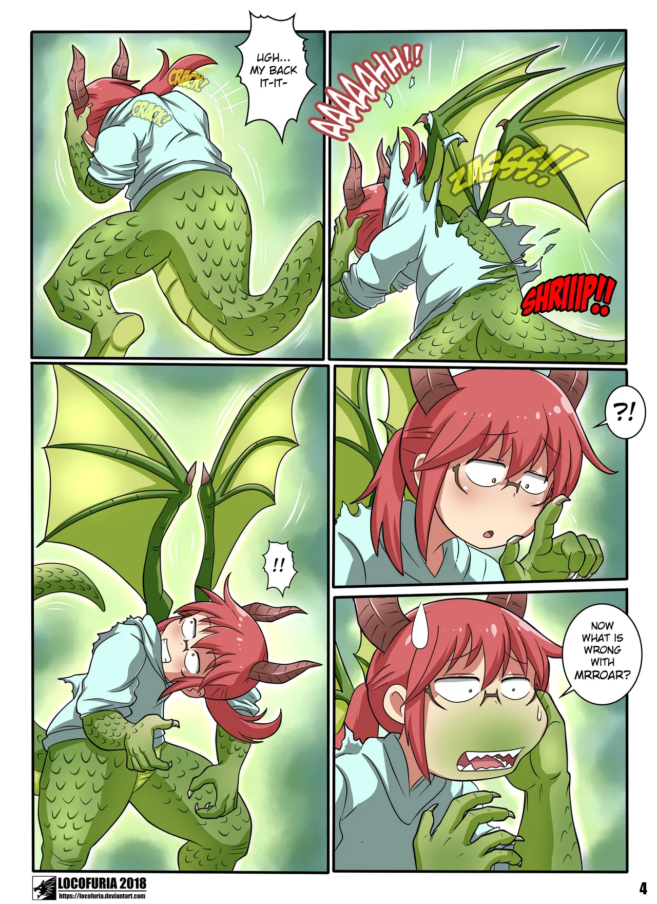 A Dragons Tale - Kobayashi-san-chi no Maid Dragon page 6 full