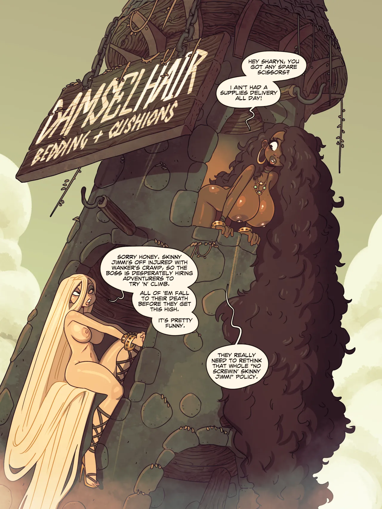 Damsel Hair page 1 full