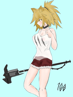 アシッドムシに服を溶かされたシージ