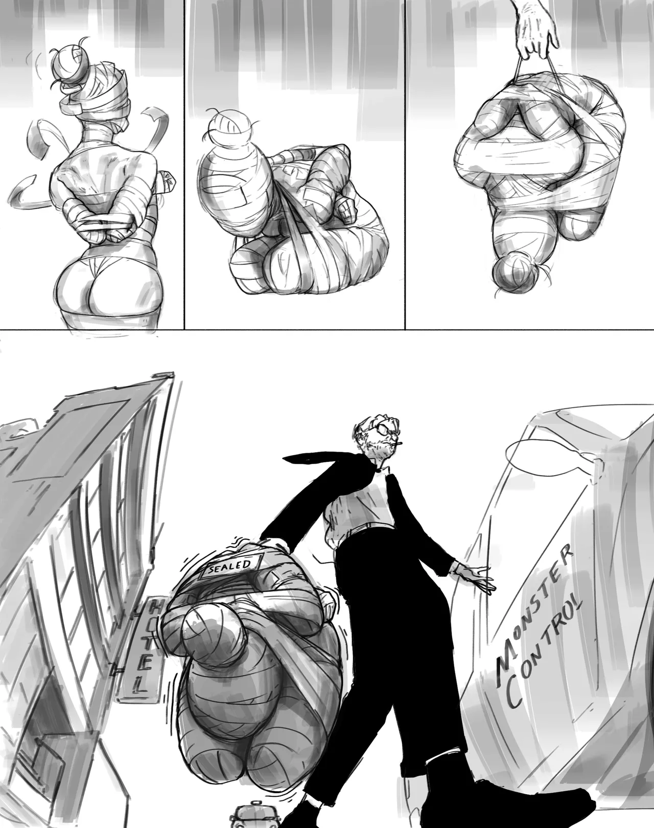 Demon Vs Demon Page 1 - 4 page 8 full