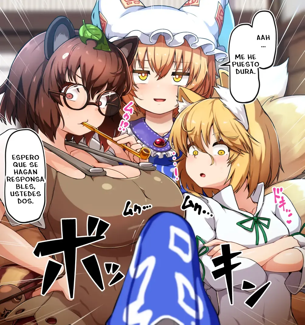 Futanari Ran-sama se corre sin parar sobre una zorra despreciable y una tanuki engreída page 2 full