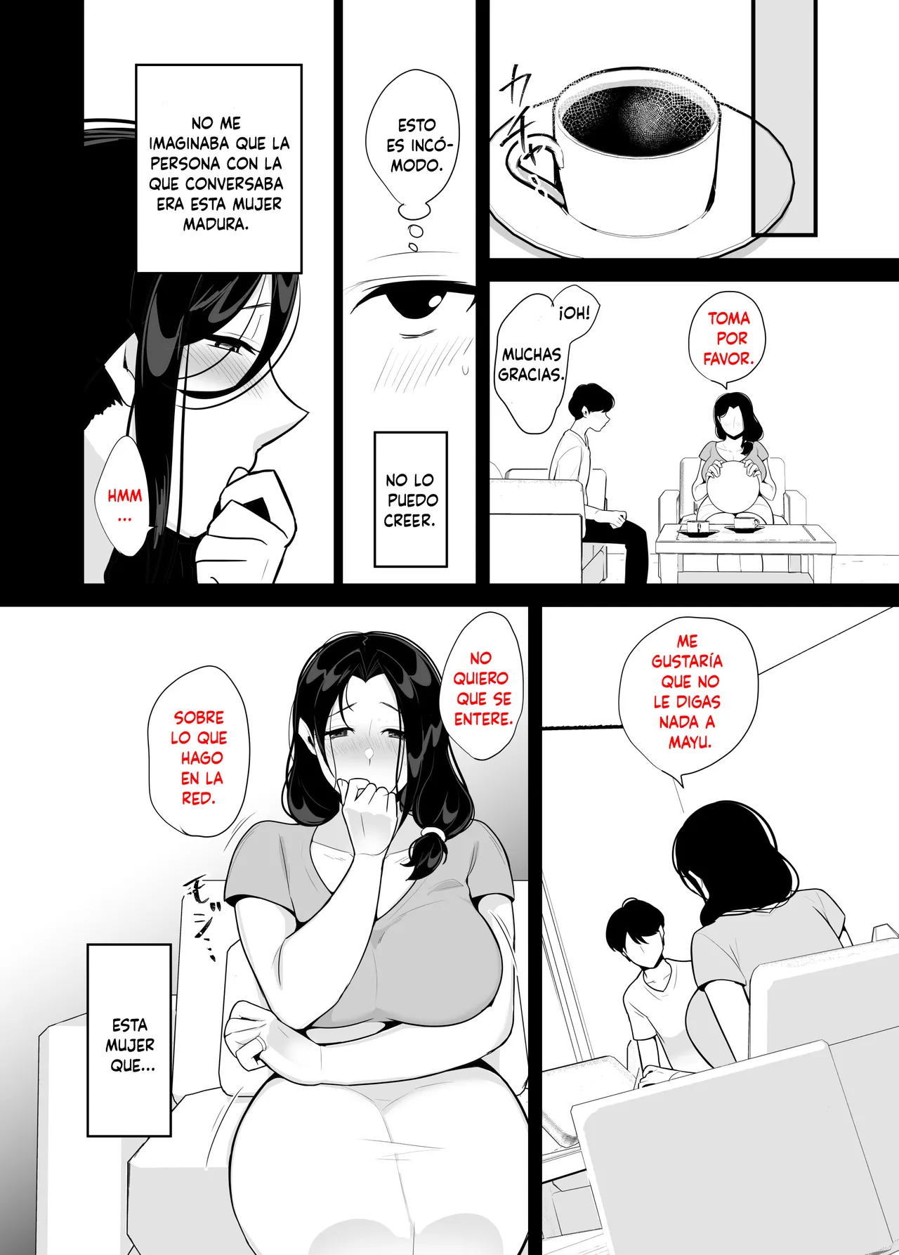 Kanojo no haha ni tabe rareru ~ yūwaku sa rete naisho no furin kankei page 10 full
