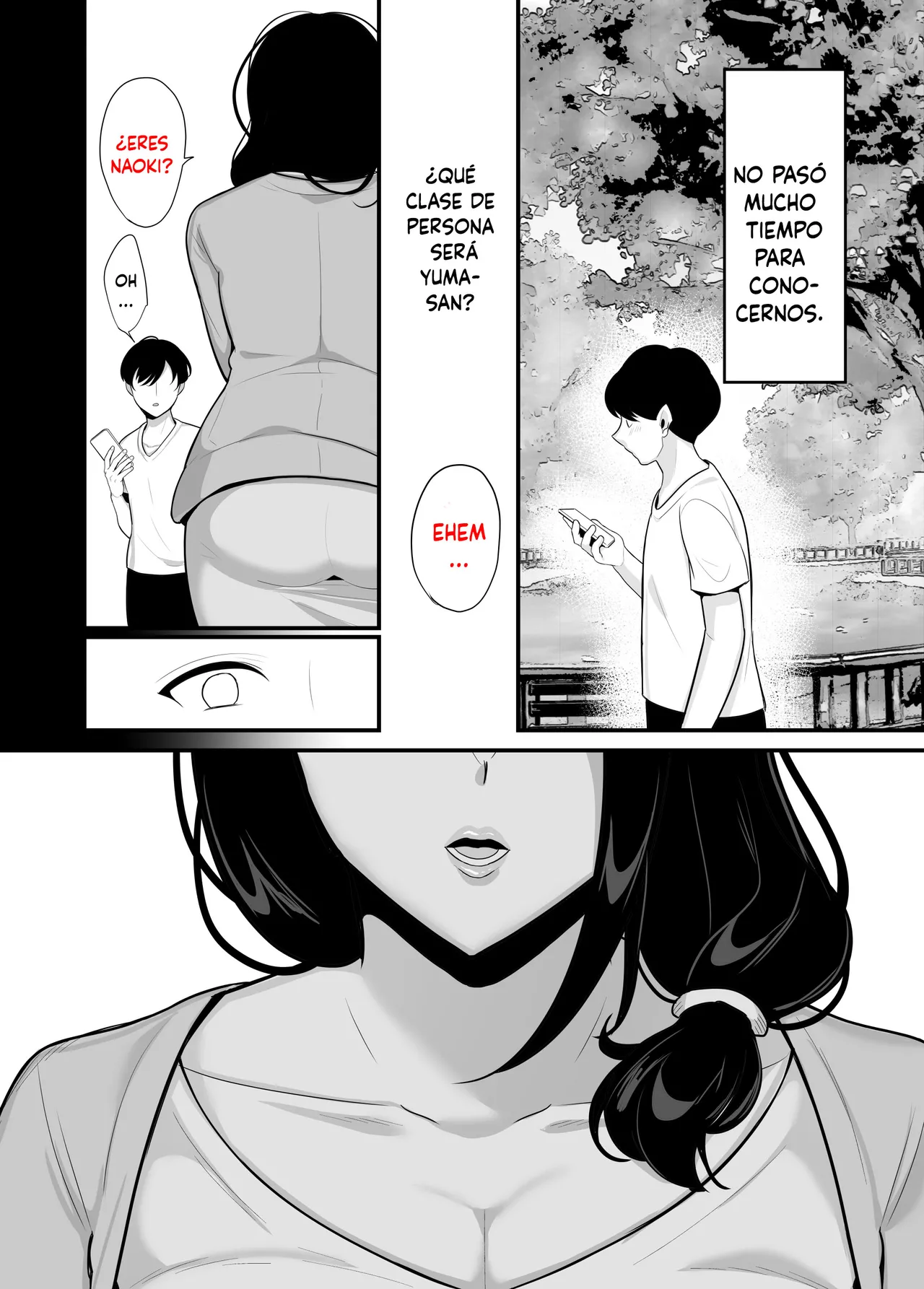 Kanojo no haha ni tabe rareru ~ yūwaku sa rete naisho no furin kankei page 8 full