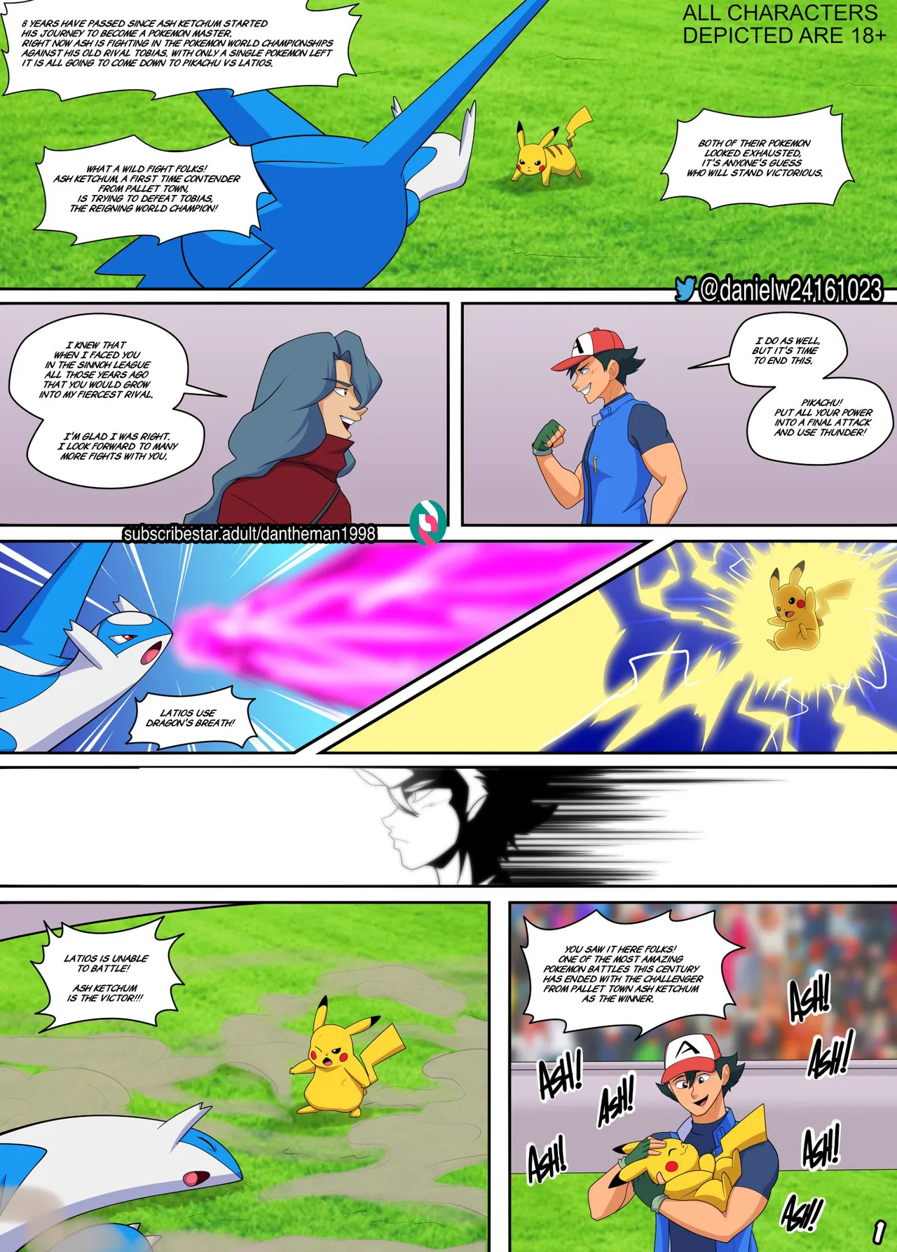 Ash and Misty's Final Fight page 2 full