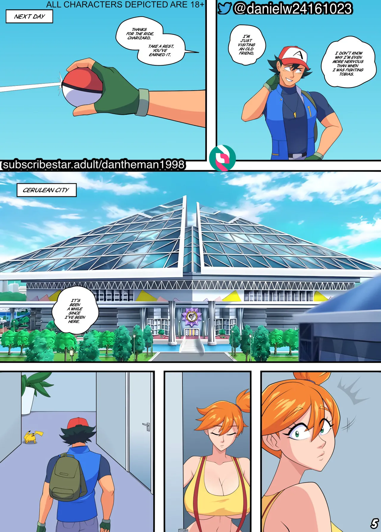 Ash and Misty's Final Fight page 6 full