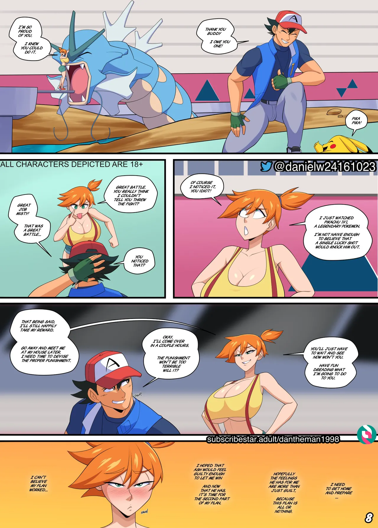 Ash and Misty's Final Fight page 9 full