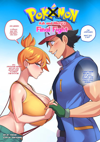 Ash and Misty's Final Fight cover