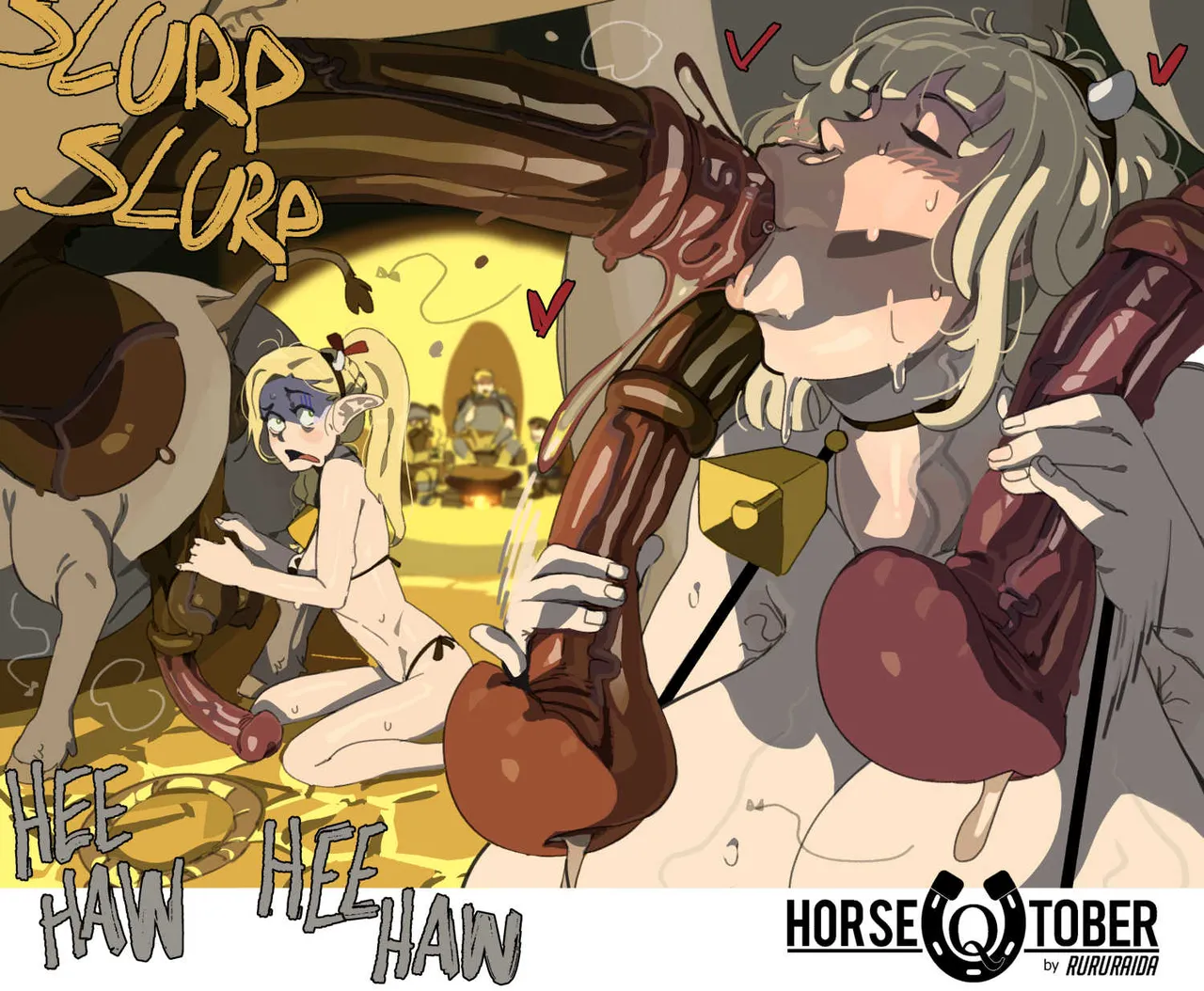 Horse-tober 2025 page 10 full