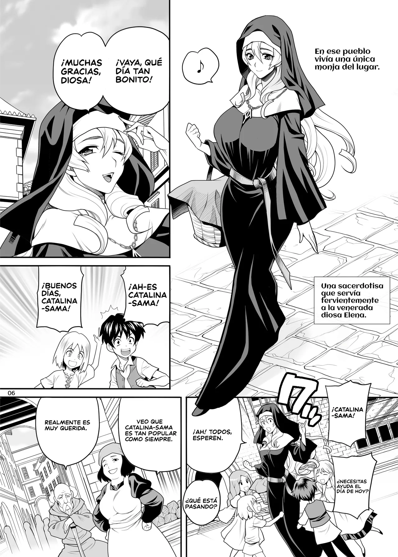 Yukiyanagi no Hon 54 Sister Katrin no Seinaru Otsutome｜Libro 54 de Yukiyanagi - El trabajo sagrado de la Hermana Catalina page 6 full