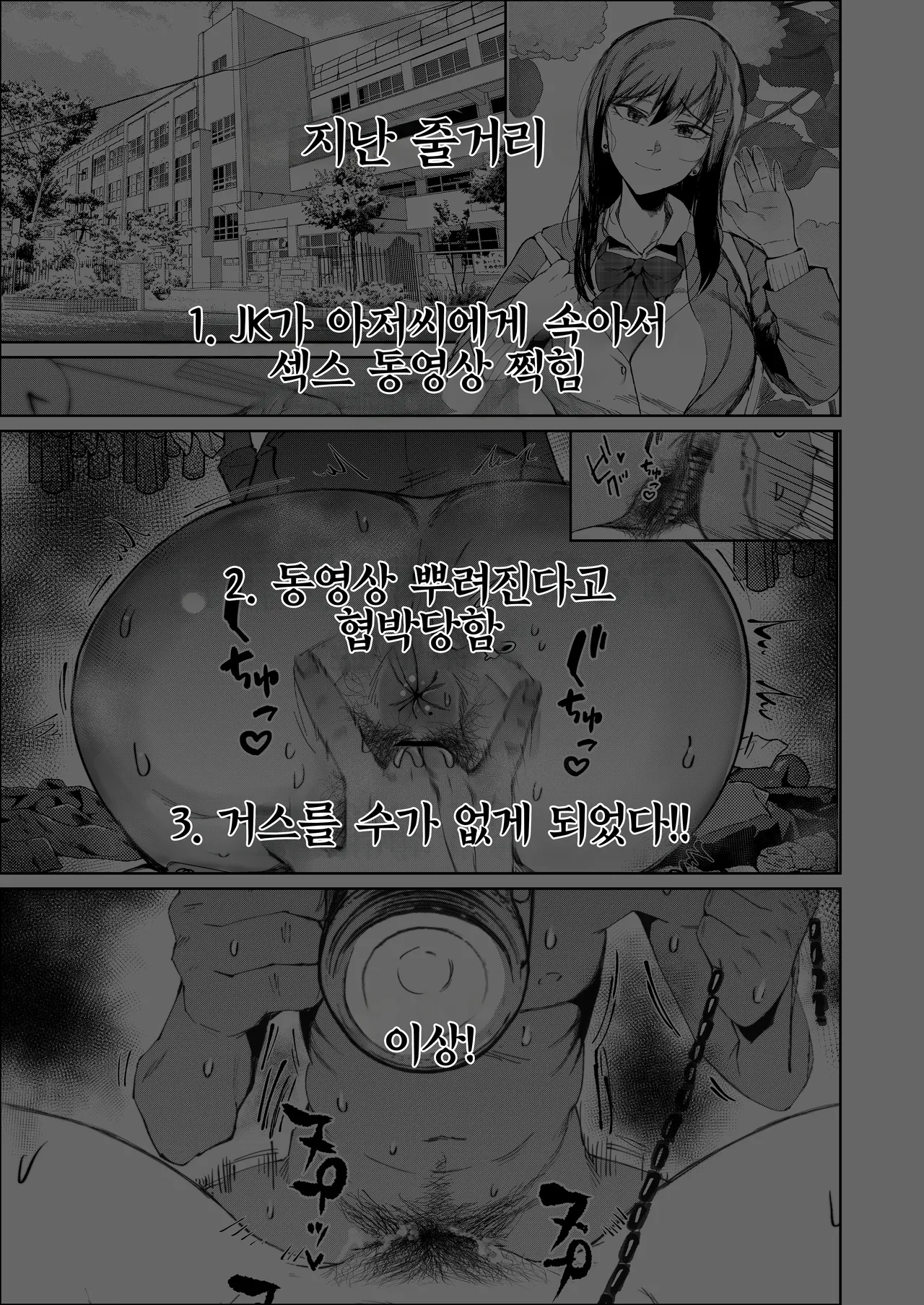 JK no Otoshikata -NTR Hen- | JK의 타락방식 -NTR 편- page 2 full