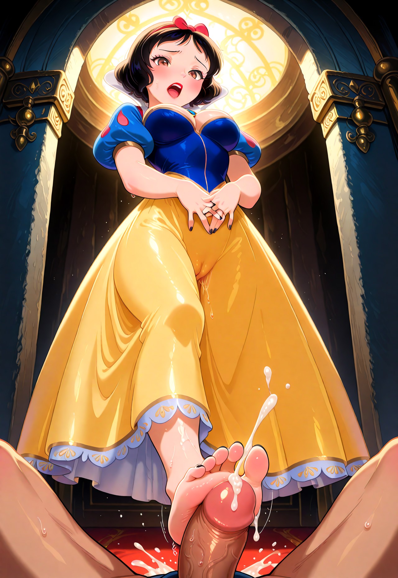 SNOW WHITE'S FOOTJOB &amp; COLD STARE page 2 full