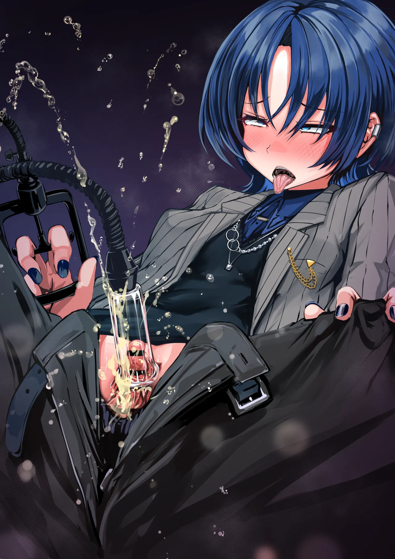 火◯青 クリポンプオナニー page 10 full