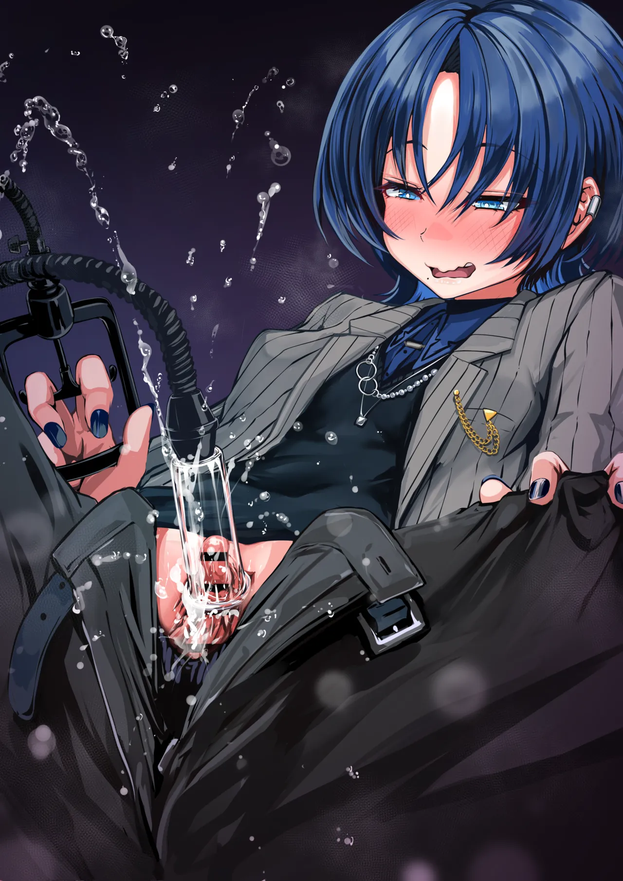 火◯青 クリポンプオナニー page 8 full