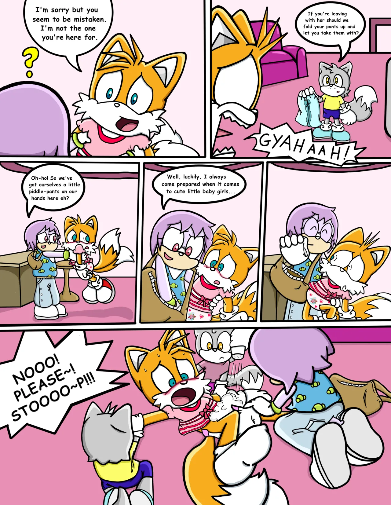 Tails the Babysitter II page 8 full