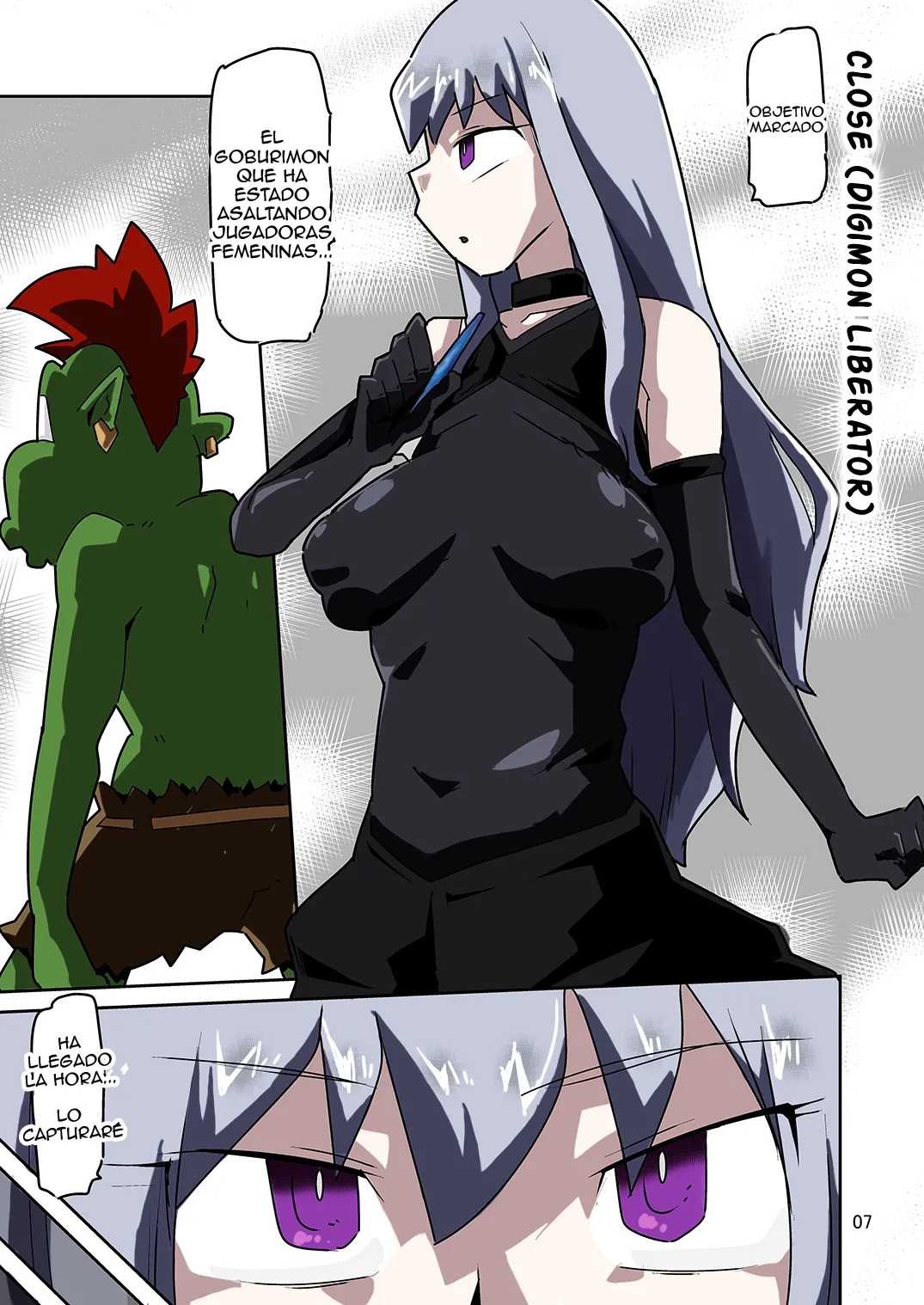 Gobli nanka ni Zettai Makenai mon LI〇ERATOR. Spanish Colored page 9 full