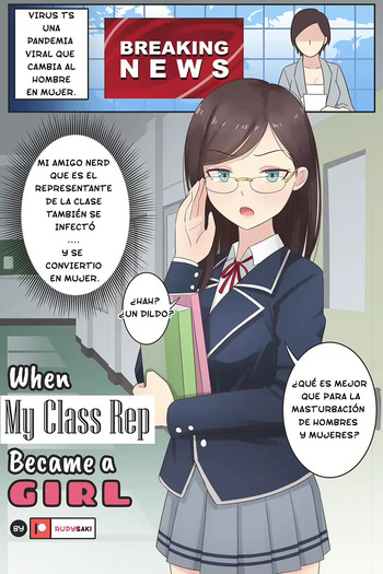 When My Class Rep Became a Girl cover