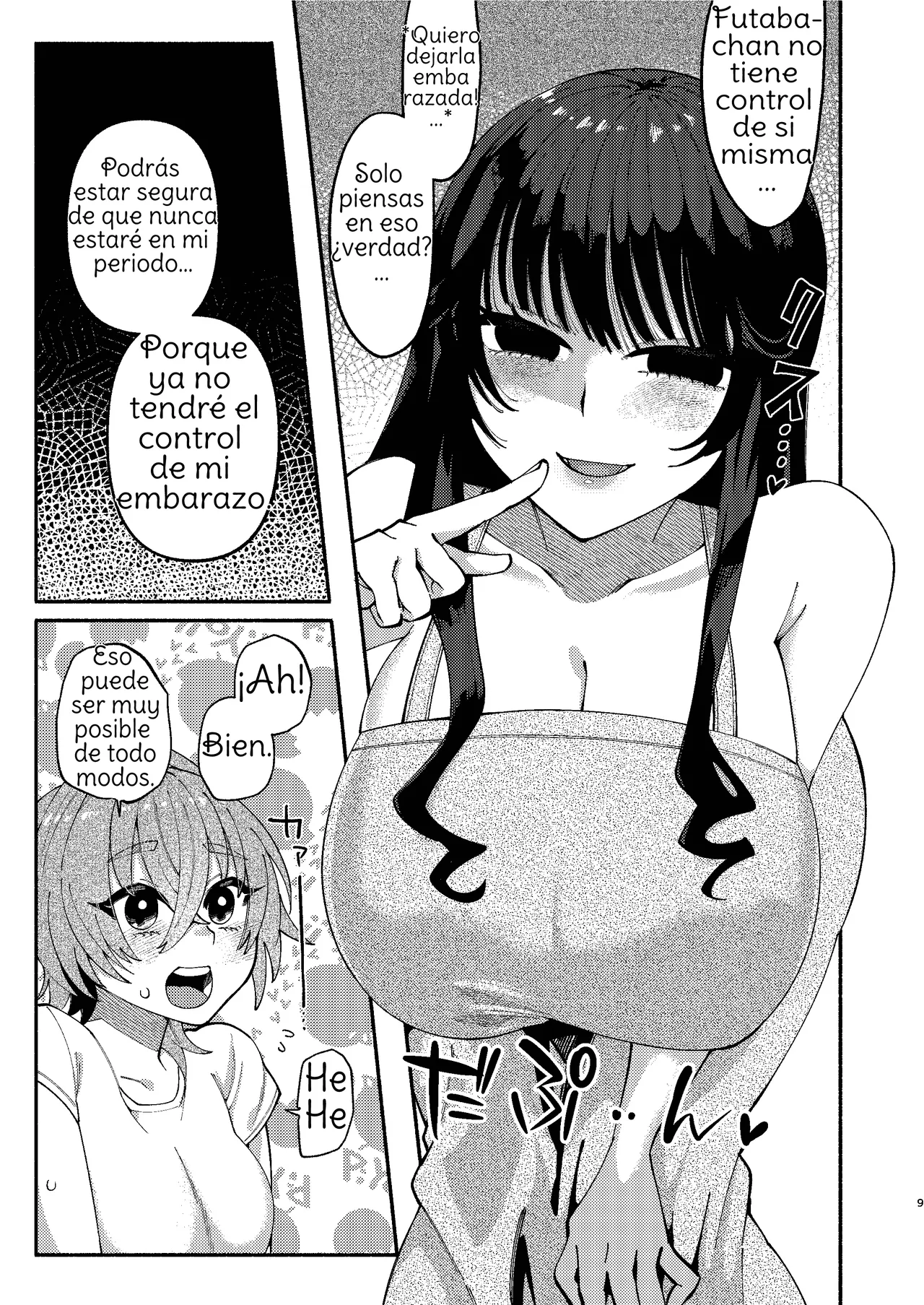 Futanari Musume wa Do-Eroi Onee-san to Honki Koubi de Ikimakurimashita page 9 full