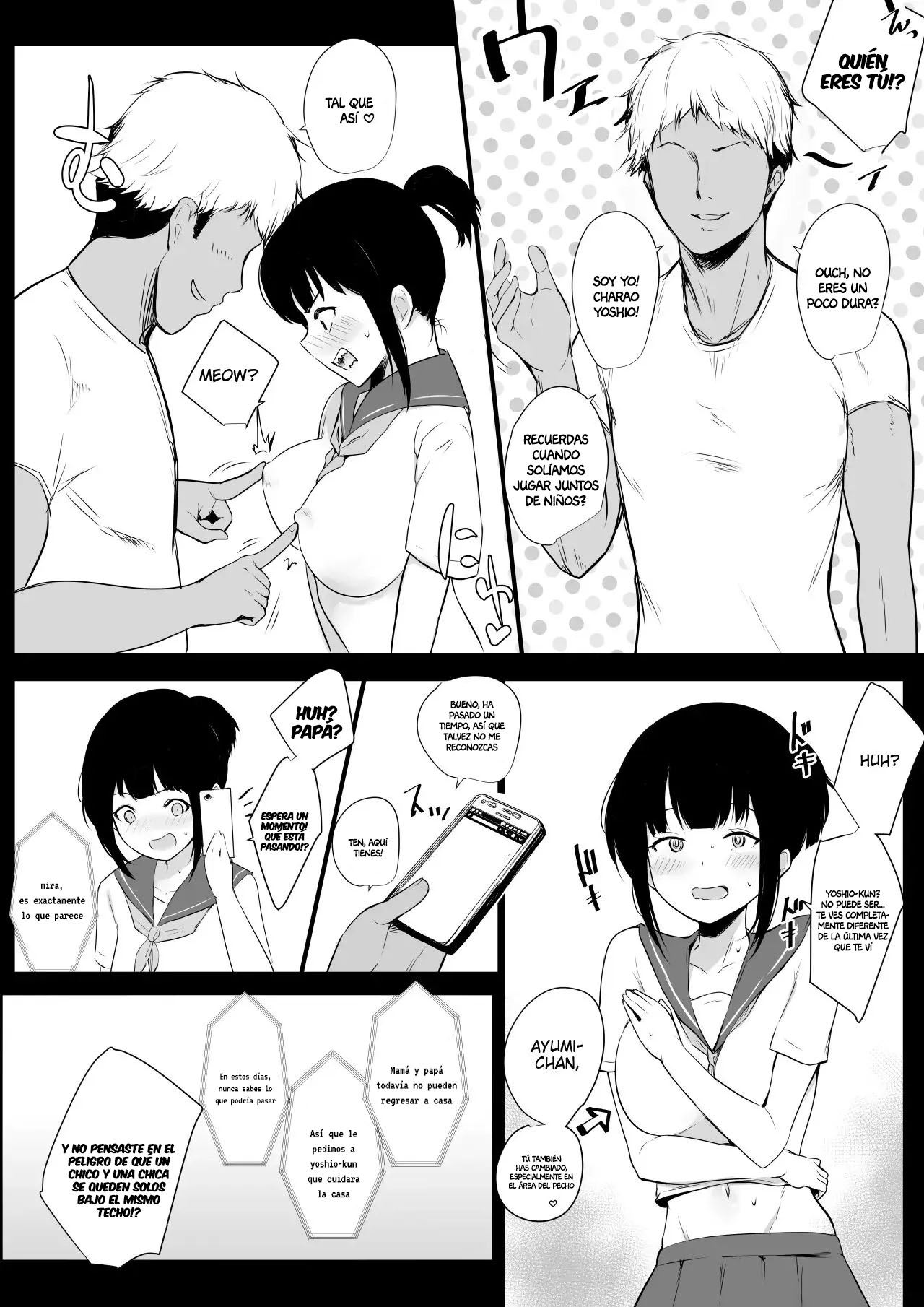 Boku no Kanojo wa Charao to Doukyochuu 1-4｜Mi Novia Vive con un Mujeriego 1-4 page 8 full